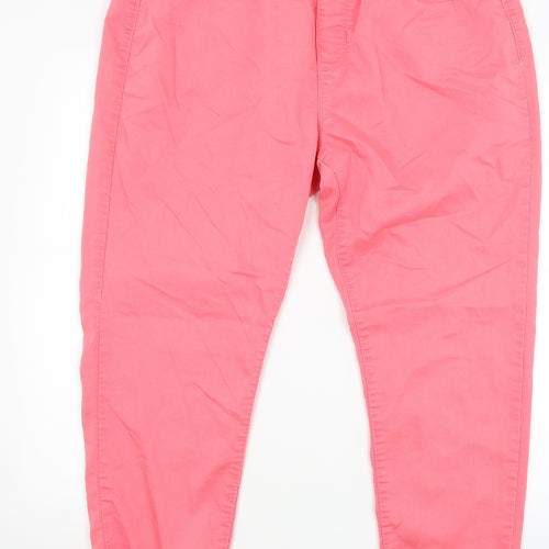 Dorothy Perkins Womens Red   Trousers  Size 16 L24.5 in