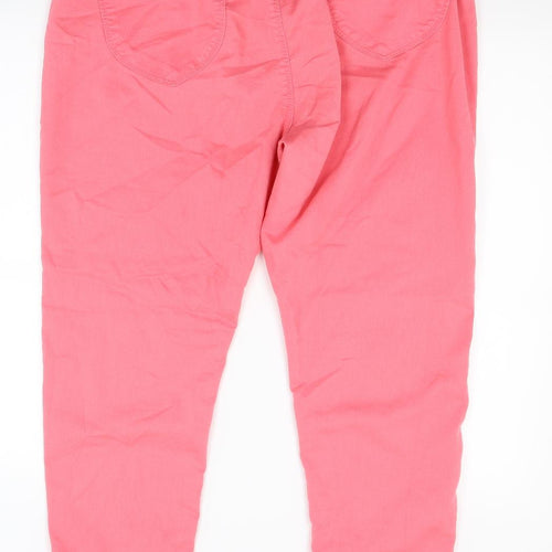 Dorothy Perkins Womens Red   Trousers  Size 16 L24.5 in