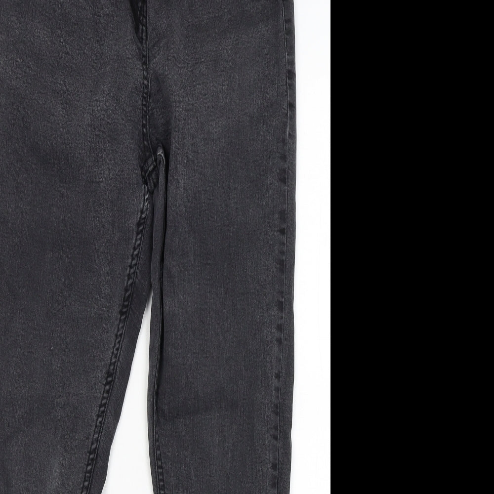 The collection Womens Black  Denim Straight Jeans Size 12 L27 in