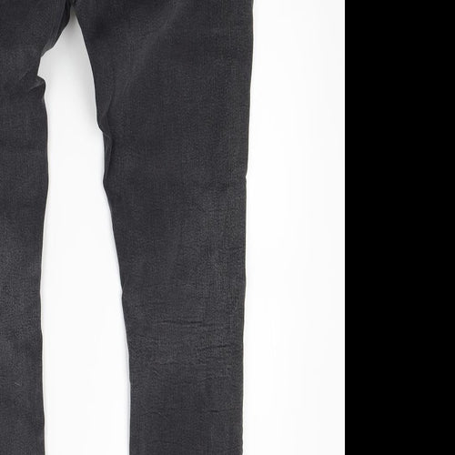 The collection Womens Black  Denim Straight Jeans Size 12 L27 in