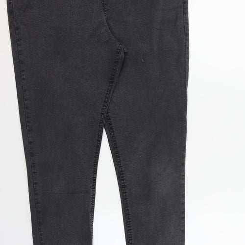 F&F Womens Grey   Straight Jeans Size 18 L28 in