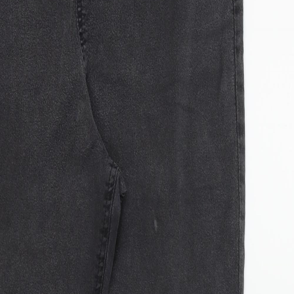 F&F Womens Grey   Straight Jeans Size 18 L28 in