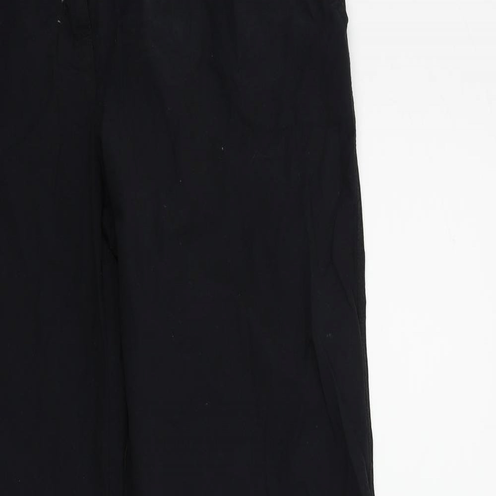 NEXT Womens Black   Trousers  Size 14 L29 in