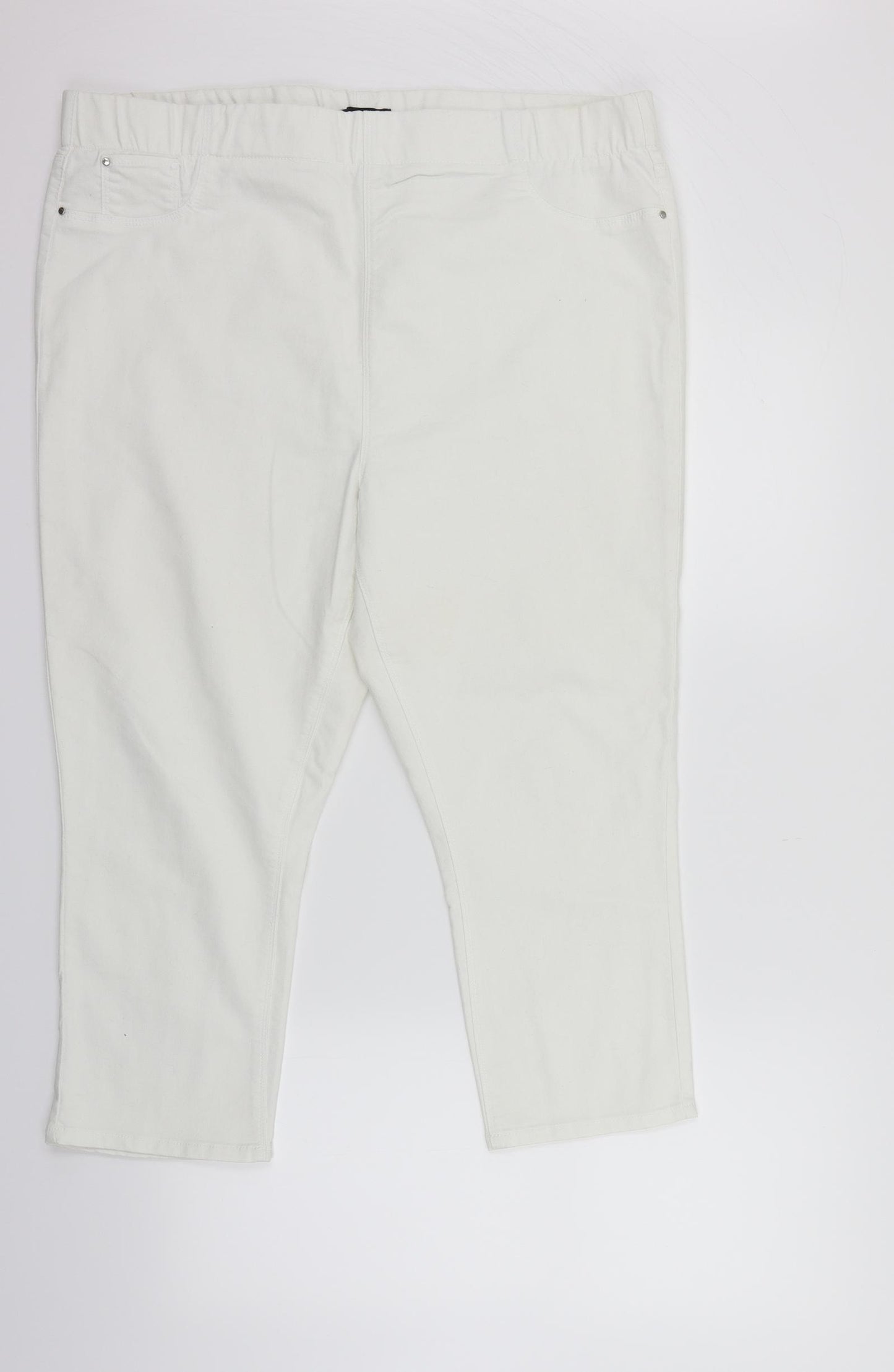 /Denim Womens White   Jegging Leggings Size 18 L21 in