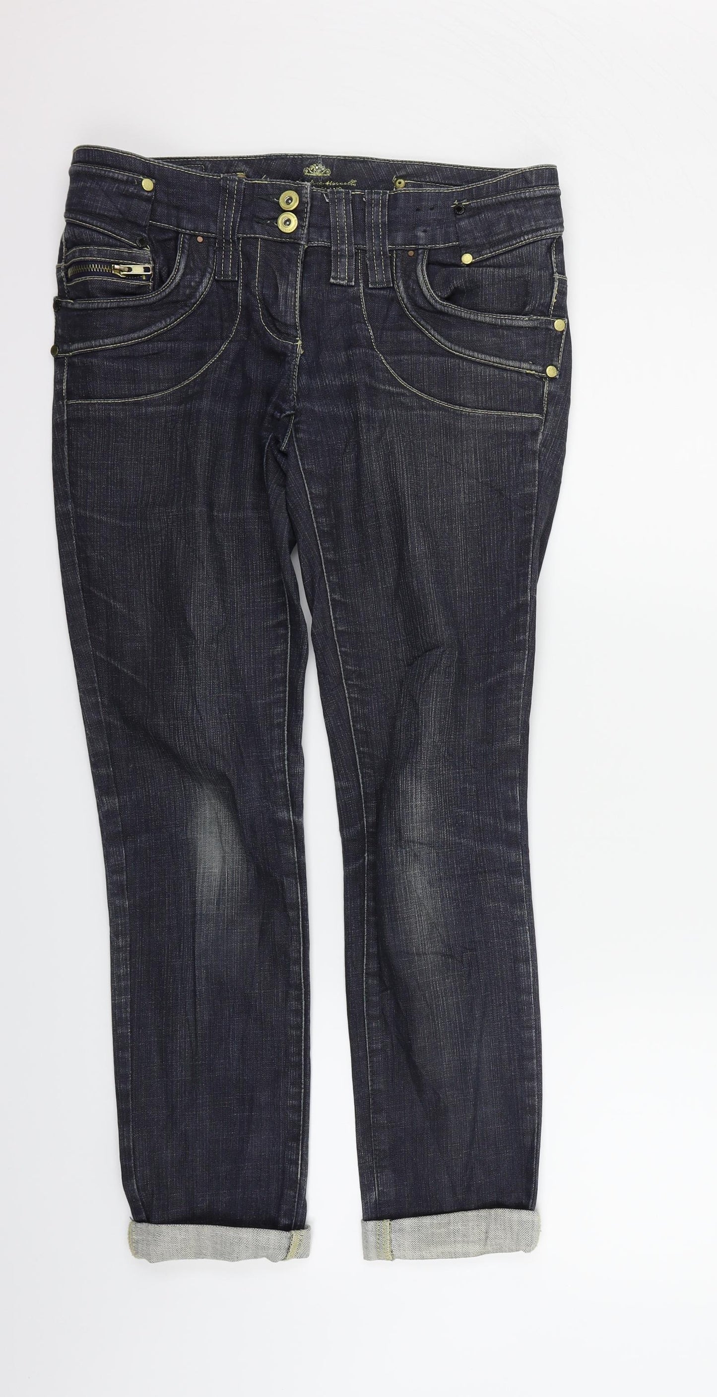 River Island Womens Blue   Straight Jeans Size 12 L25 in