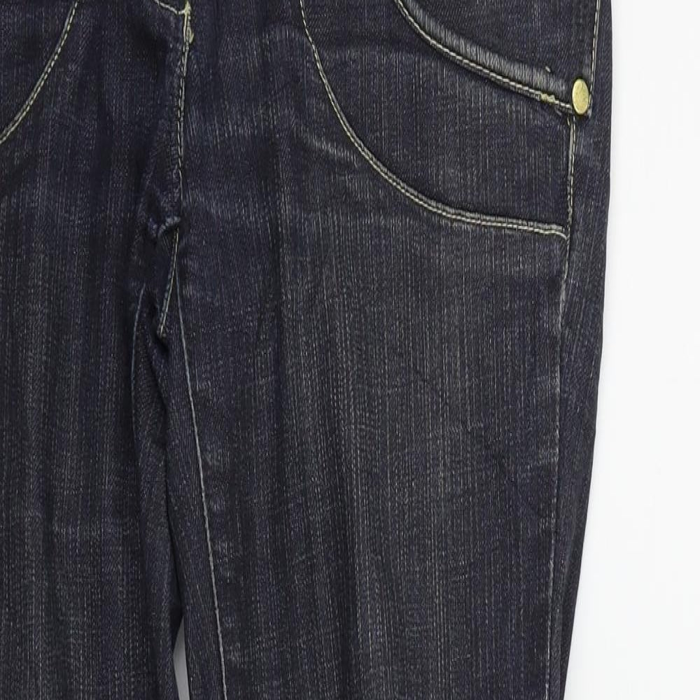 River Island Womens Blue   Straight Jeans Size 12 L25 in