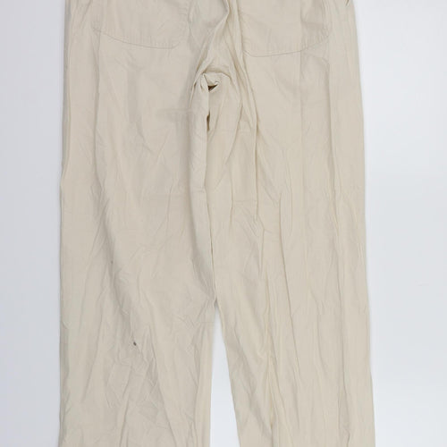 St Michales Womens Beige   Trousers  Size 10 L27 in
