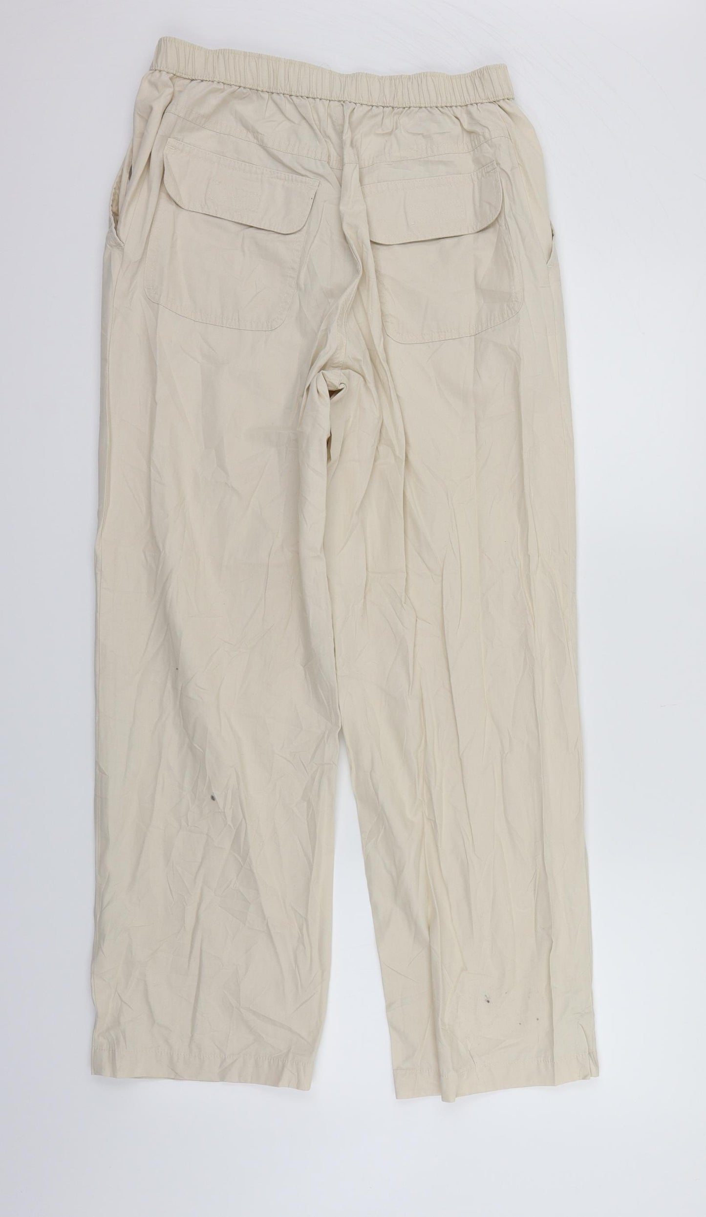 St Michales Womens Beige   Trousers  Size 10 L27 in