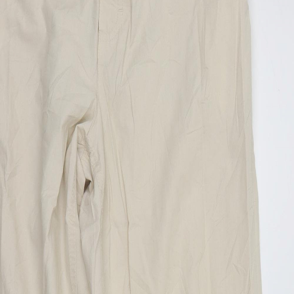 St Michales Womens Beige   Trousers  Size 10 L27 in