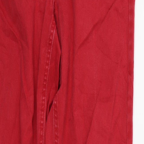 Lindex Womens Red   Skinny Jeans Size 10 L27 in