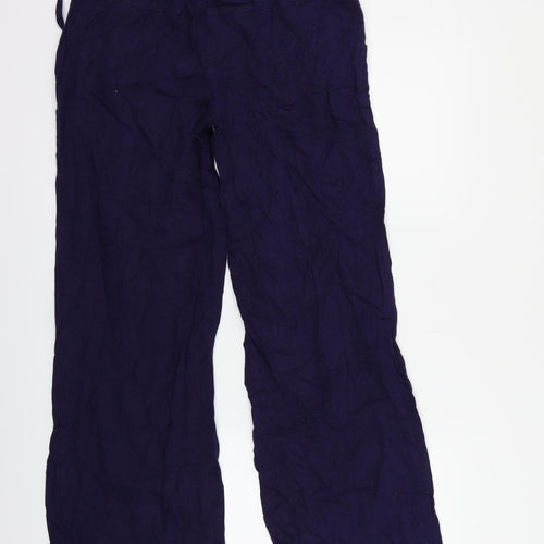 Papaya Womens Purple   Trousers  Size 8 L28 in