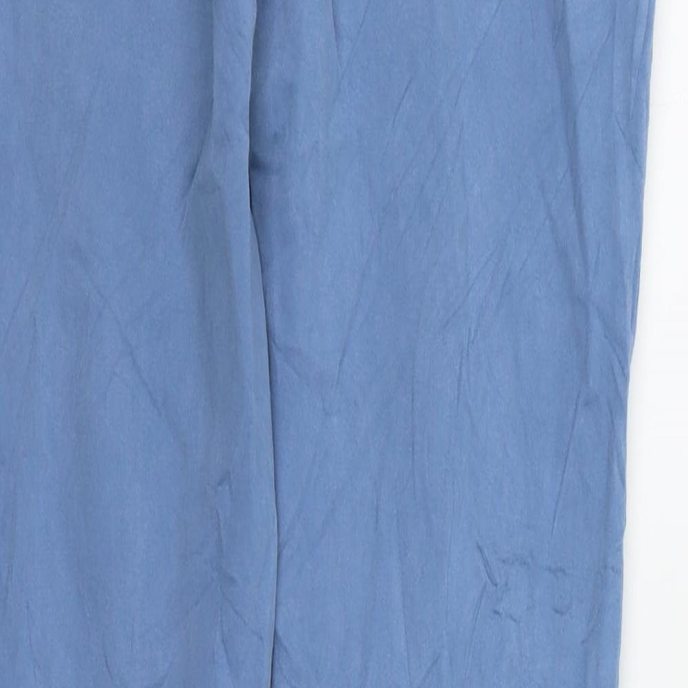 Massimo Dutti Womens Blue   Trousers  Size 14 L28 in