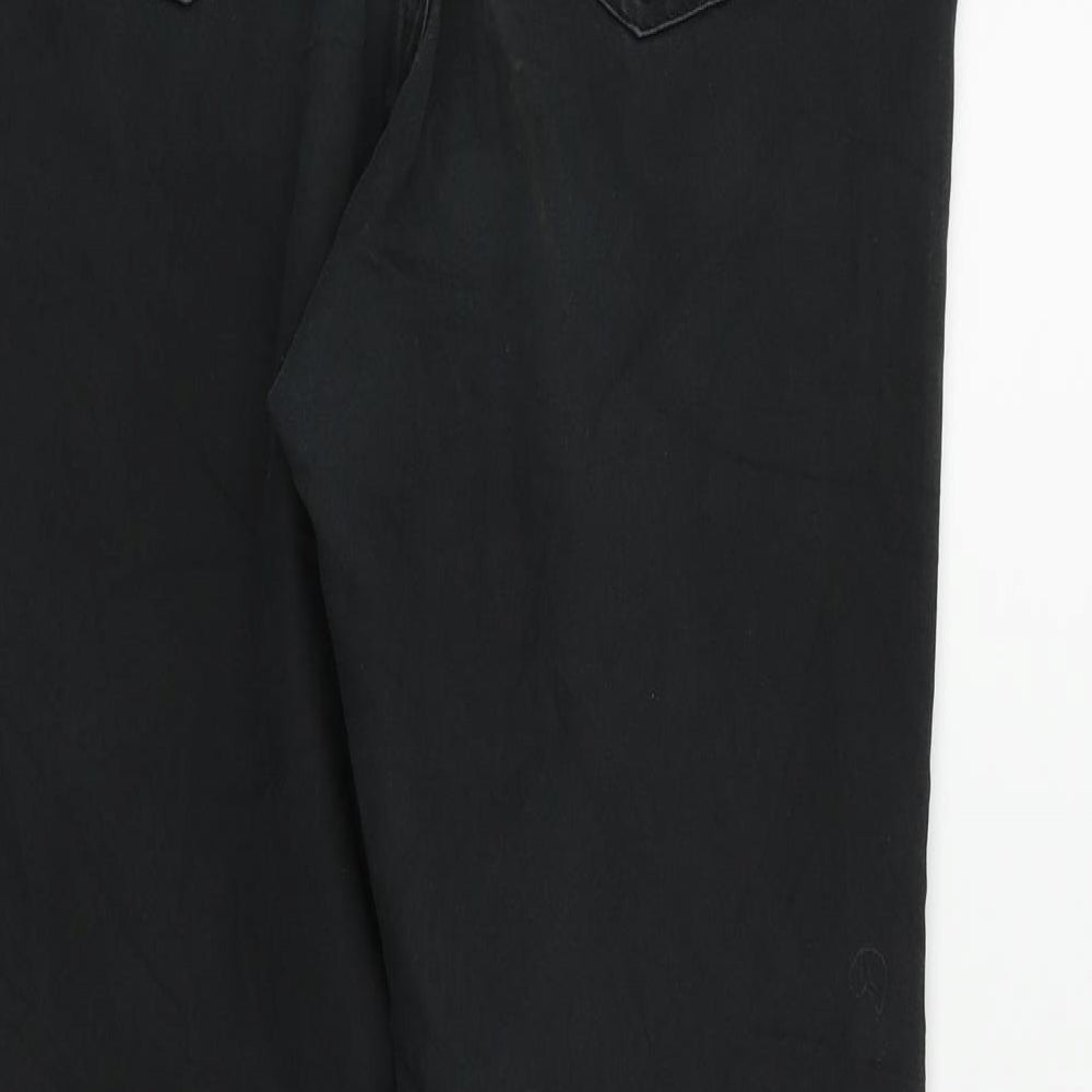 VERO MODA Womens Black   Trousers  Size 32 in L26 in