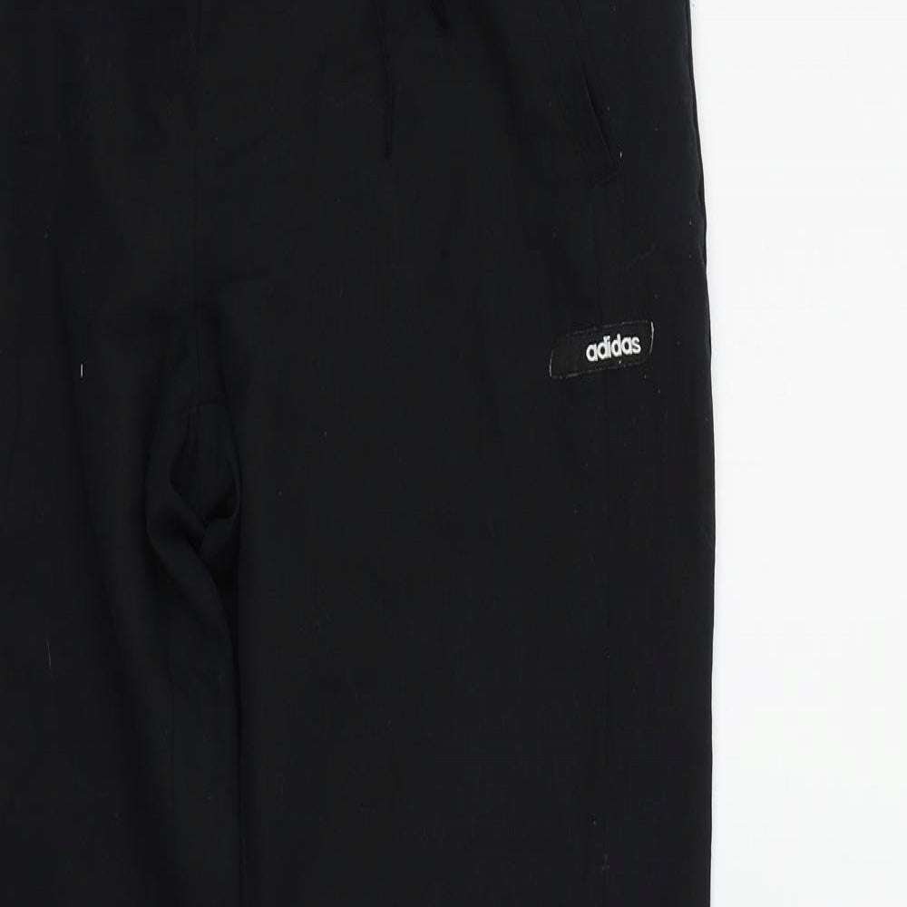 adidas Womens Black   Jogger Trousers Size 12 L26 in