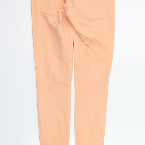 mango jeans Womens Orange   Straight Jeans Size 4 L28 in