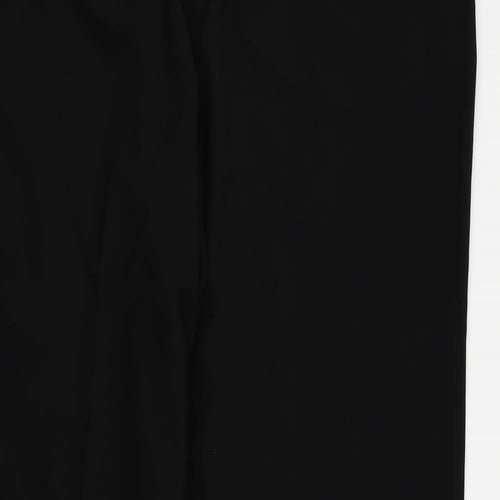 NEXT Womens Black   Trousers  Size 20 L33 in - BELTED