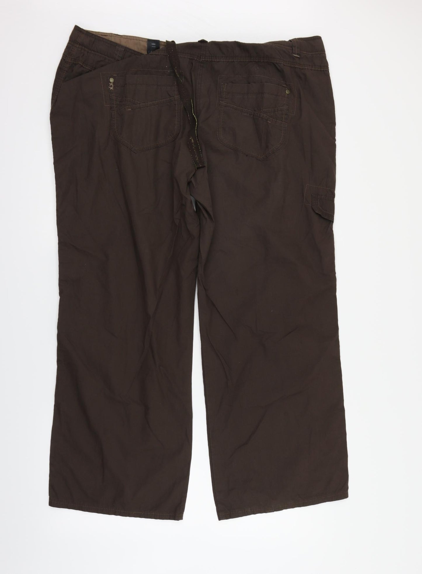 NEXT Womens Brown   Trousers  Size 20 L30 in