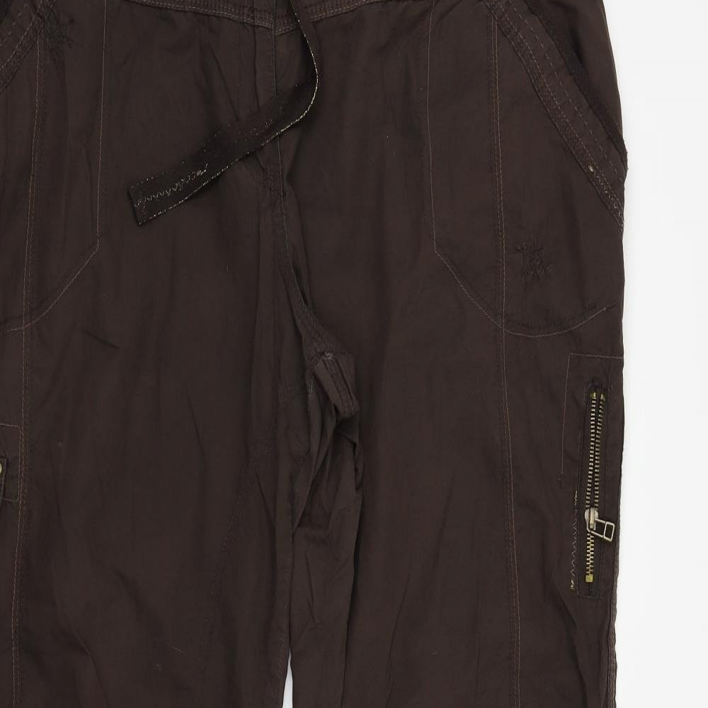 NEXT Womens Brown   Trousers  Size 20 L30 in