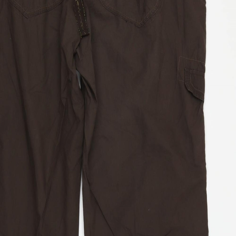 NEXT Womens Brown   Trousers  Size 20 L30 in