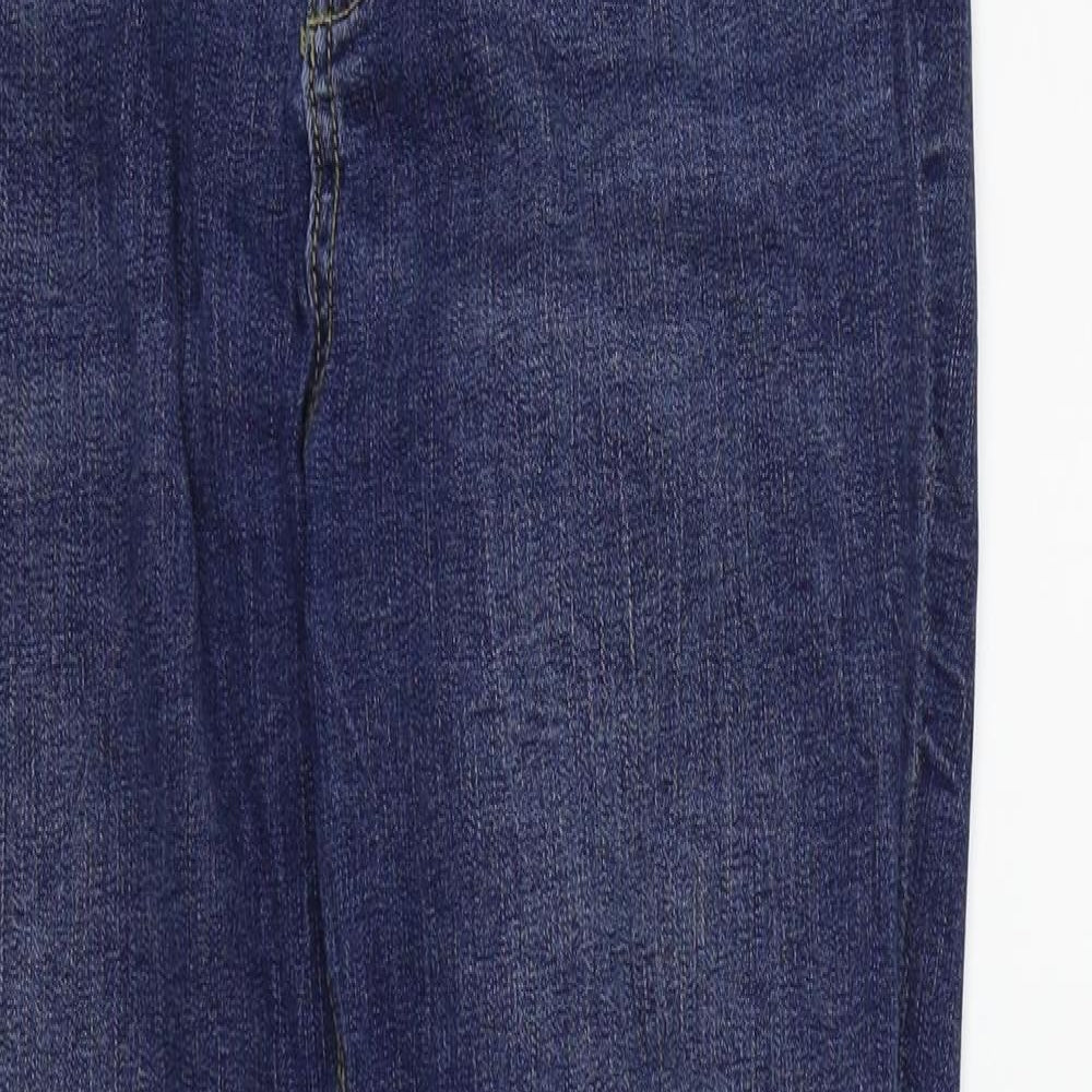 deniem & co Womens Blue   Straight Jeans Size 14 L27 in