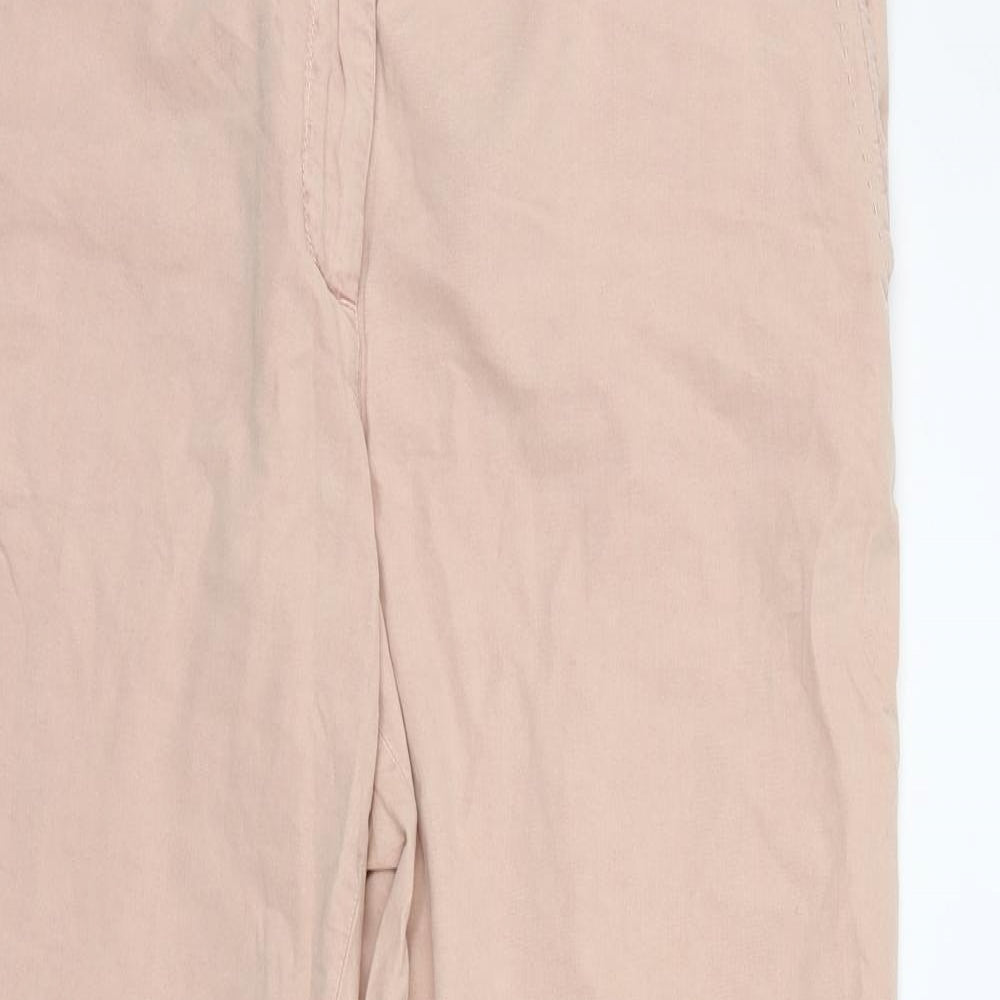Marks & Spencer Womens Pink   Trousers  Size 14 L24 in