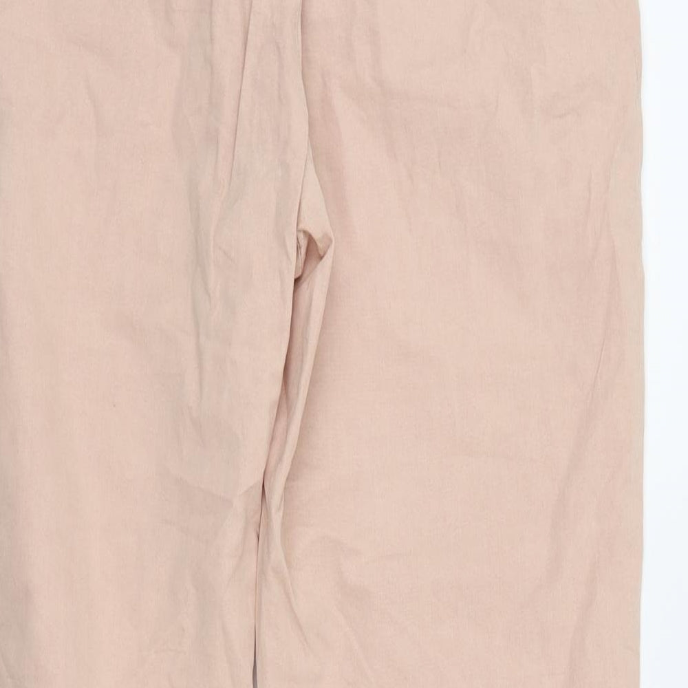 Marks & Spencer Womens Pink   Trousers  Size 14 L24 in