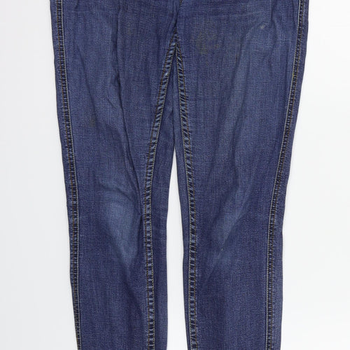 NEXT Womens Blue   Straight Jeans Size 8 L27 in