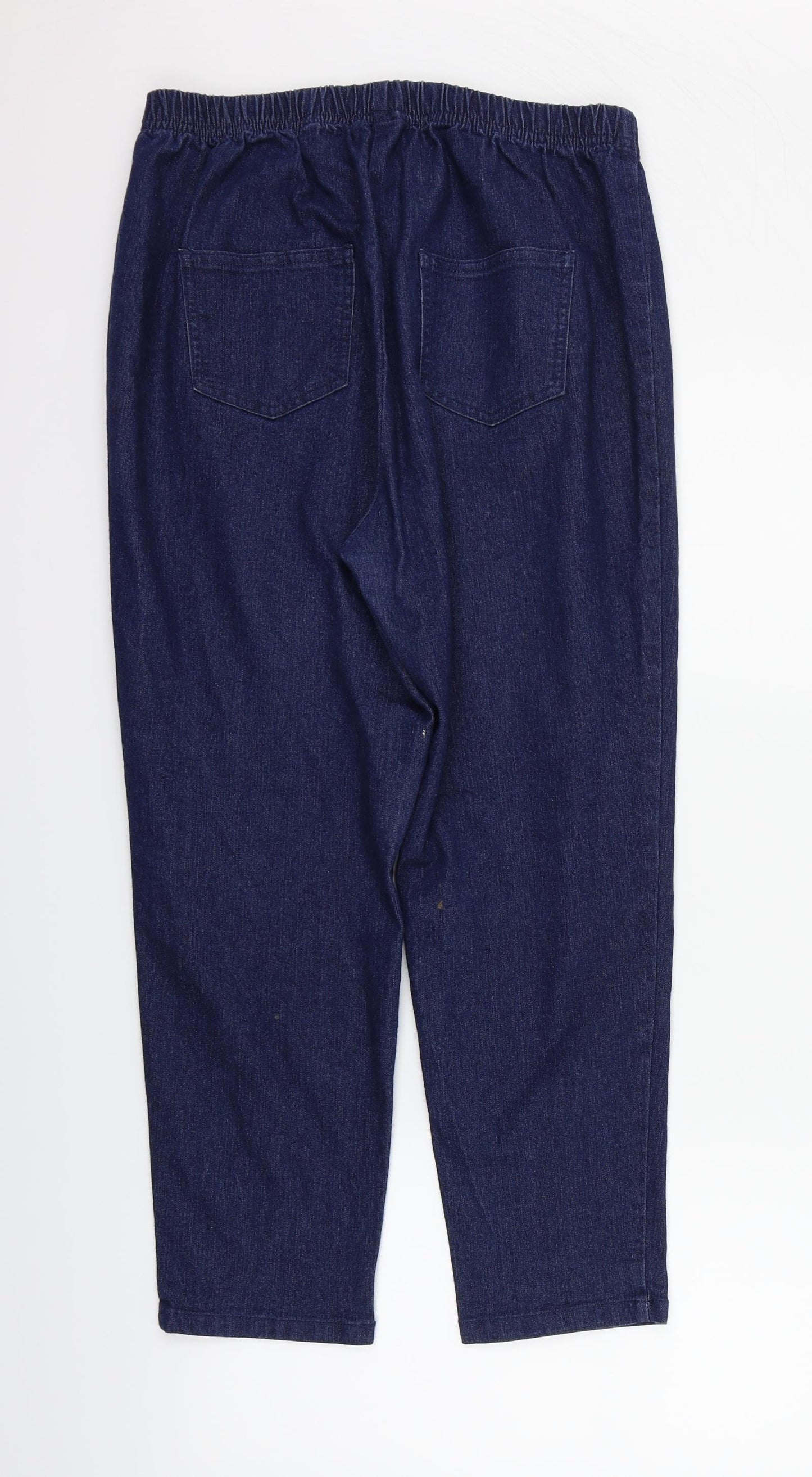 Simply Be Womens Blue   Straight Jeans Size 16 L22 in