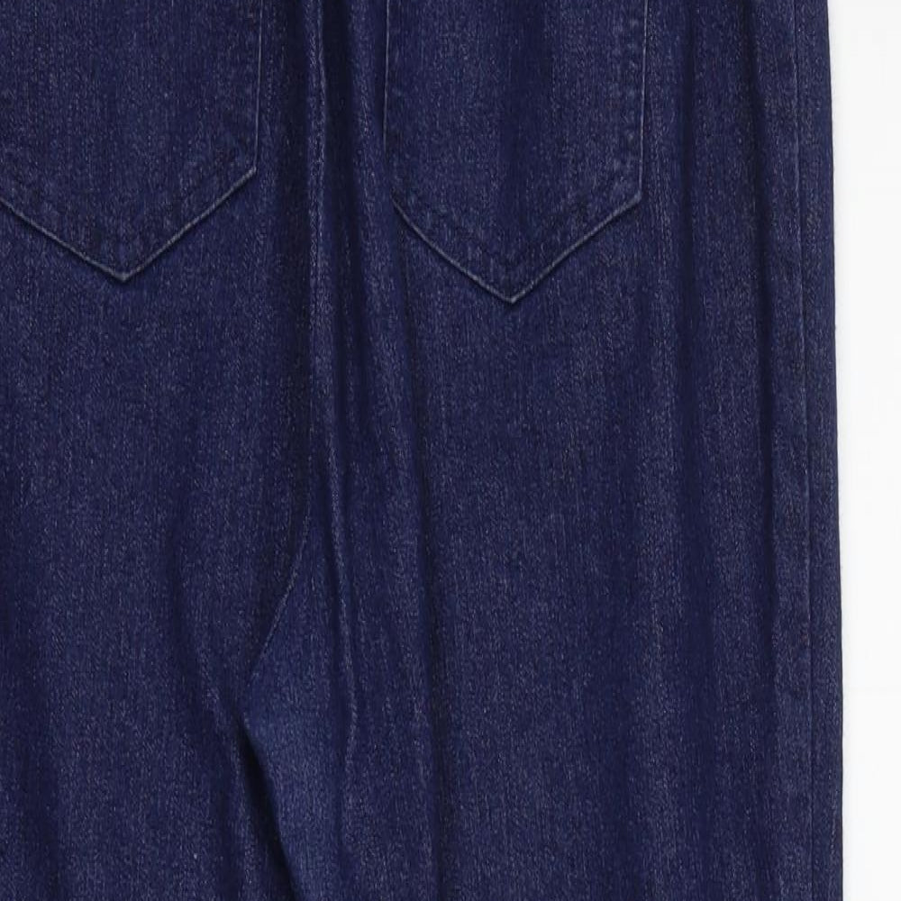 Simply Be Womens Blue   Straight Jeans Size 16 L22 in