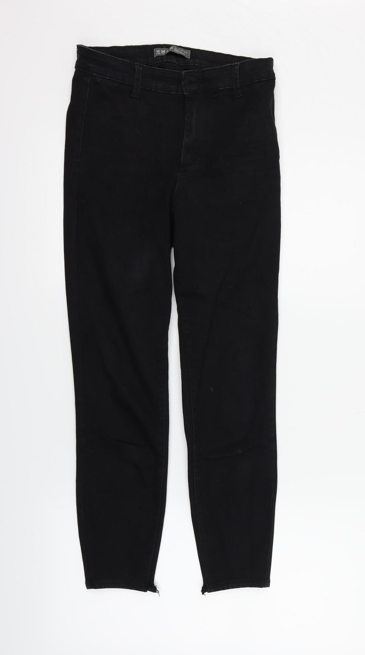 deniem & co Womens Black Skinny Jeans Size 10 L23 in
