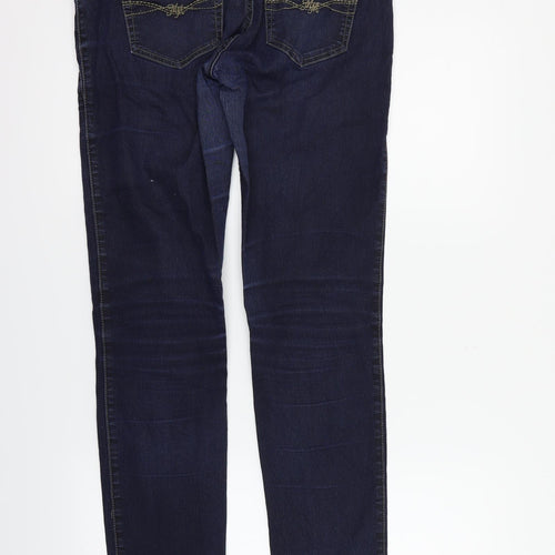 MORE & MORE Womens Blue   Straight Jeans Size 10 L30 in