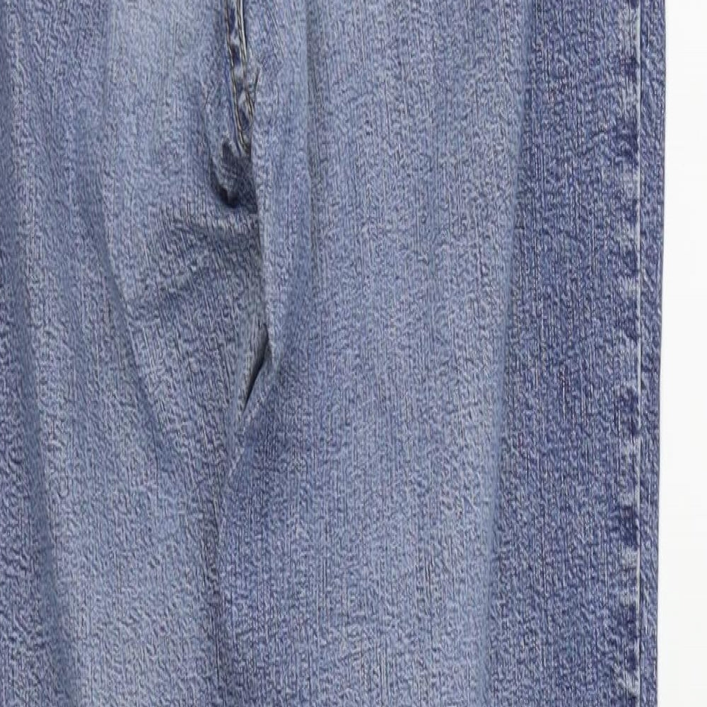 JUST FOR YOU Womens Blue   Straight Jeans Size 10 L28 in