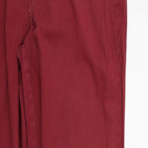 Debenhams Womens Purple   Straight Jeans Size 12 L28 in