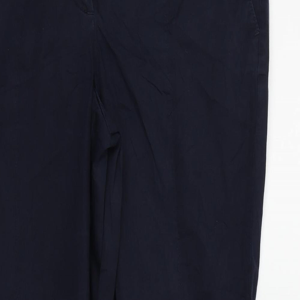 Taifun Womens Blue   Trousers  Size 10 L25 in