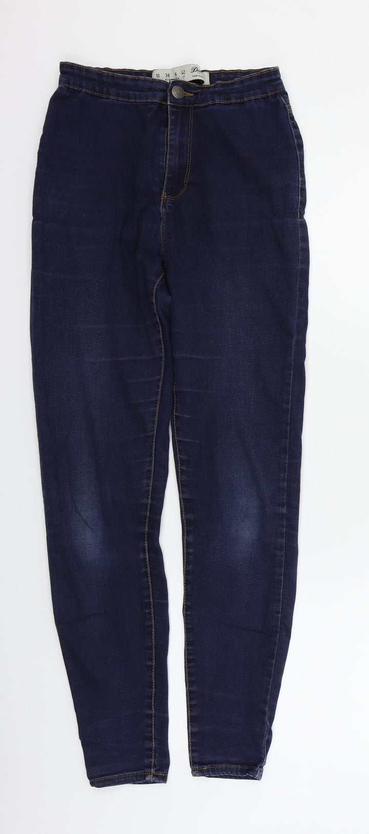 deniem & co Womens Blue   Straight Jeans Size 10 L27 in
