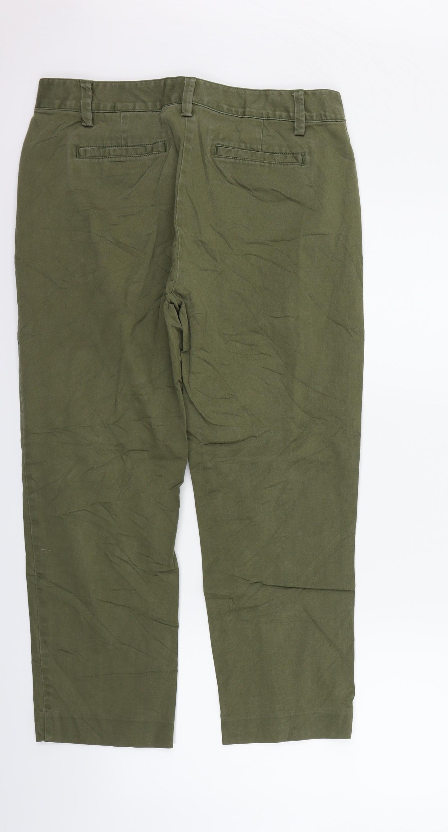 Lands' End Womens Green   Trousers  Size 10 L24 in