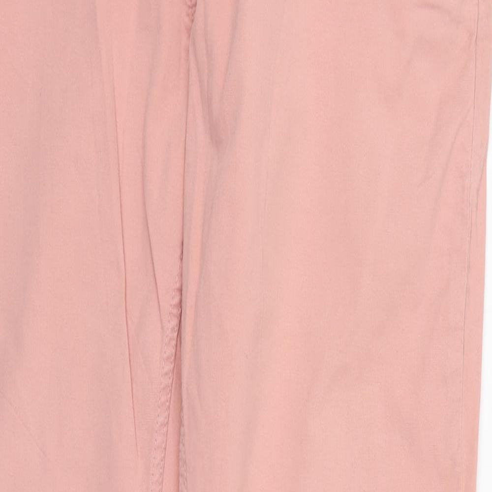 NEXT Womens Pink   Trousers  Size 14 L28 in