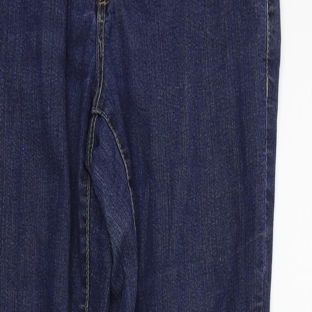 Dorothy Perkins Womens Blue   Straight Jeans Size 10 L26 in