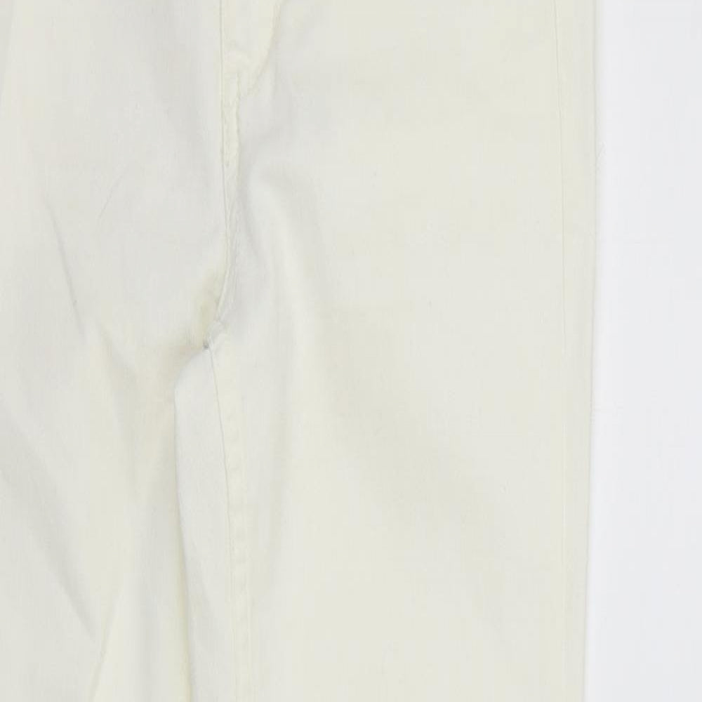 Divided Womens White   Straight Jeans Size 12 L27 in