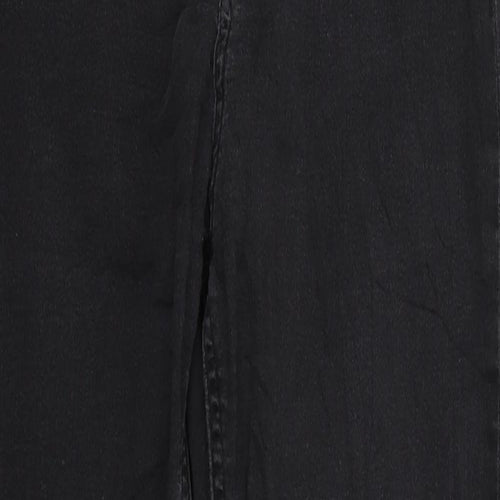 TALLY WEiJL Womens Black   Straight Jeans Size 10 L28 in