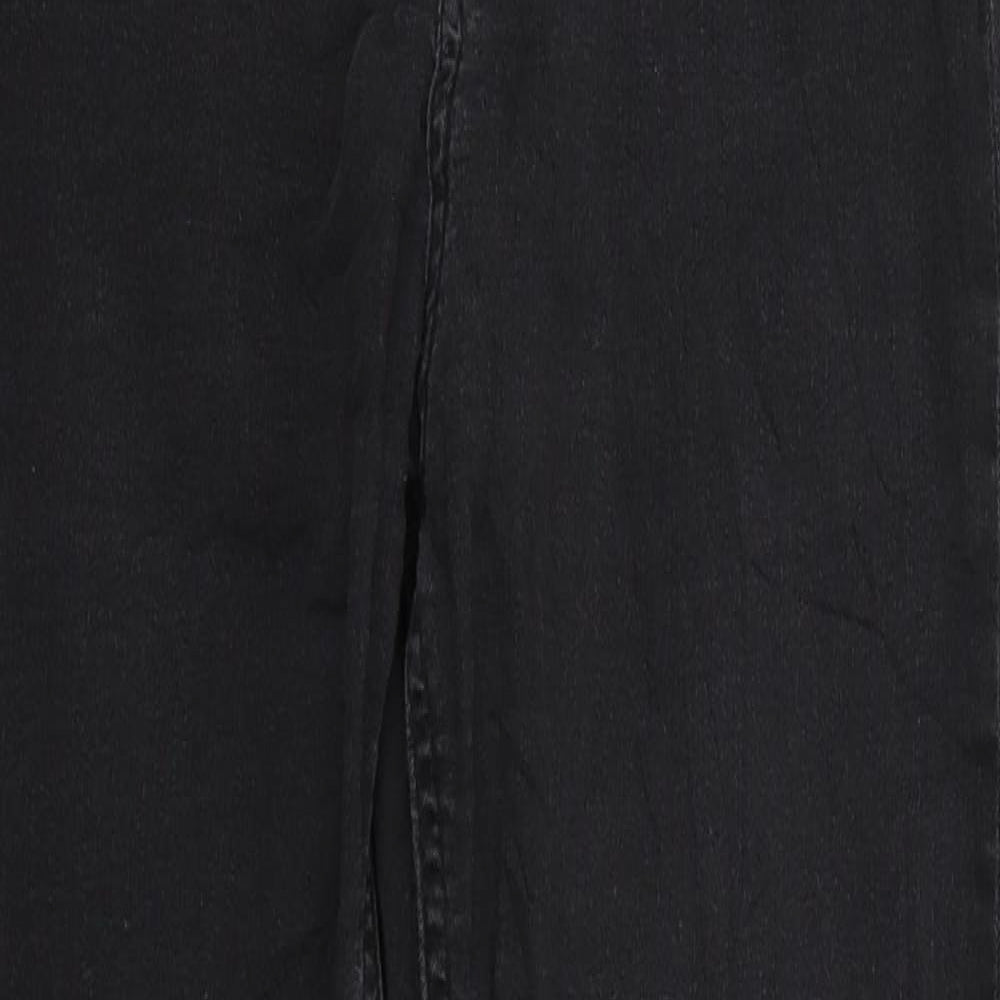 TALLY WEiJL Womens Black   Straight Jeans Size 10 L28 in