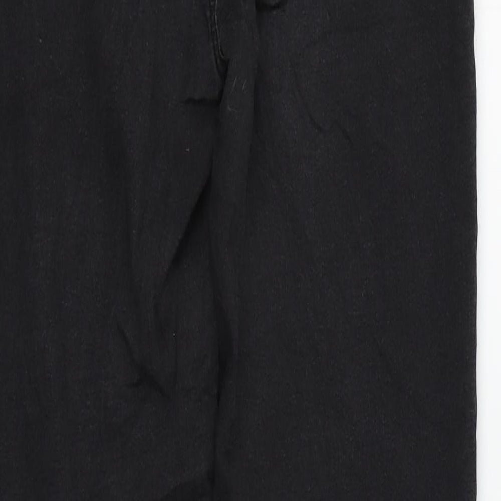 TALLY WEiJL Womens Black   Straight Jeans Size 10 L28 in