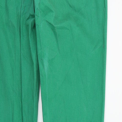 Crazy World Womens Green   Straight Jeans Size 10 L30 in