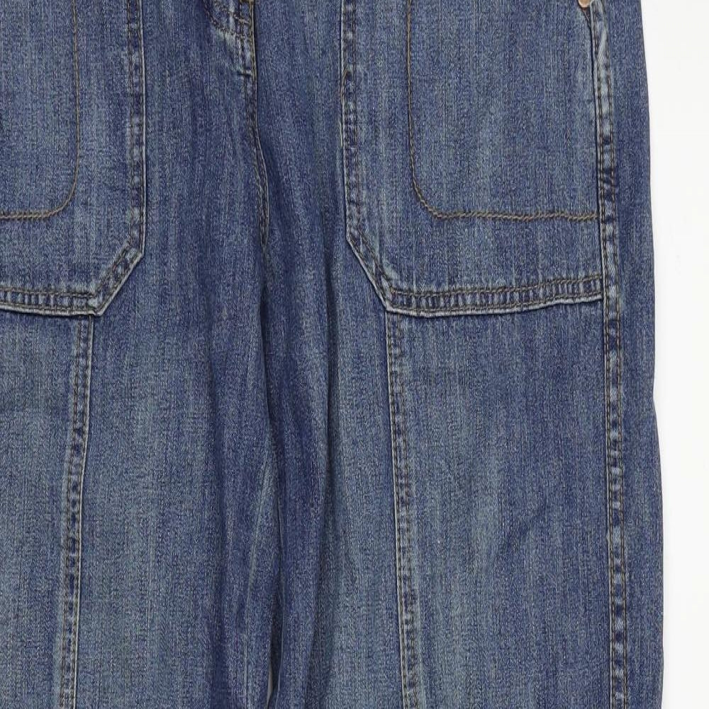 New Look Womens Blue   Straight Jeans Size 18 L32 in