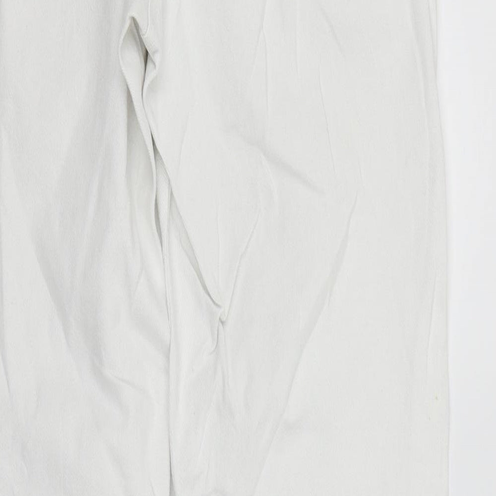 John Boner Womens White   Straight Jeans Size 12 L34 in