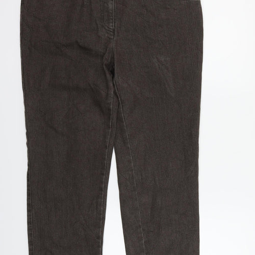 Malva Womens Brown   Straight Jeans Size 32 in L27 in