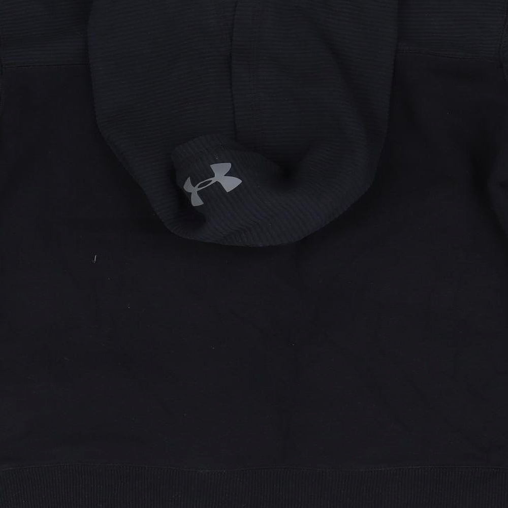 under amour  Boys Black   Pullover Hoodie Size L