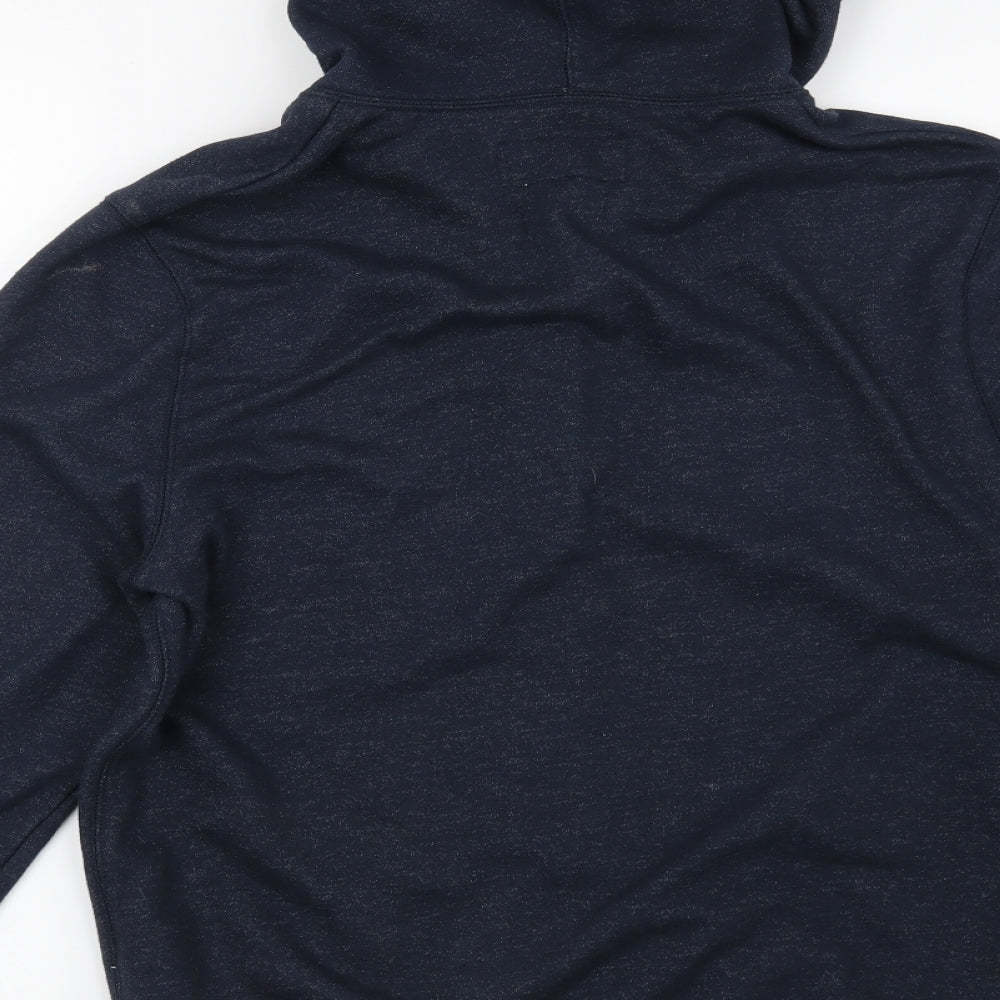 Jack Wills Mens Blue   Full Zip Hoodie Size S