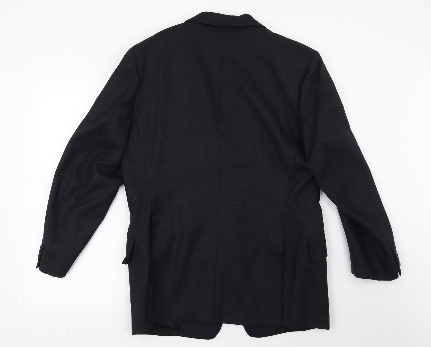 Preworn Mens Blue   Jacket Suit Jacket Size 38