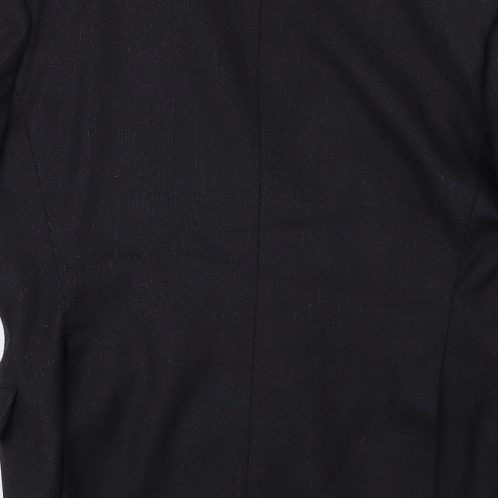 Preworn Mens Blue   Jacket Suit Jacket Size 38